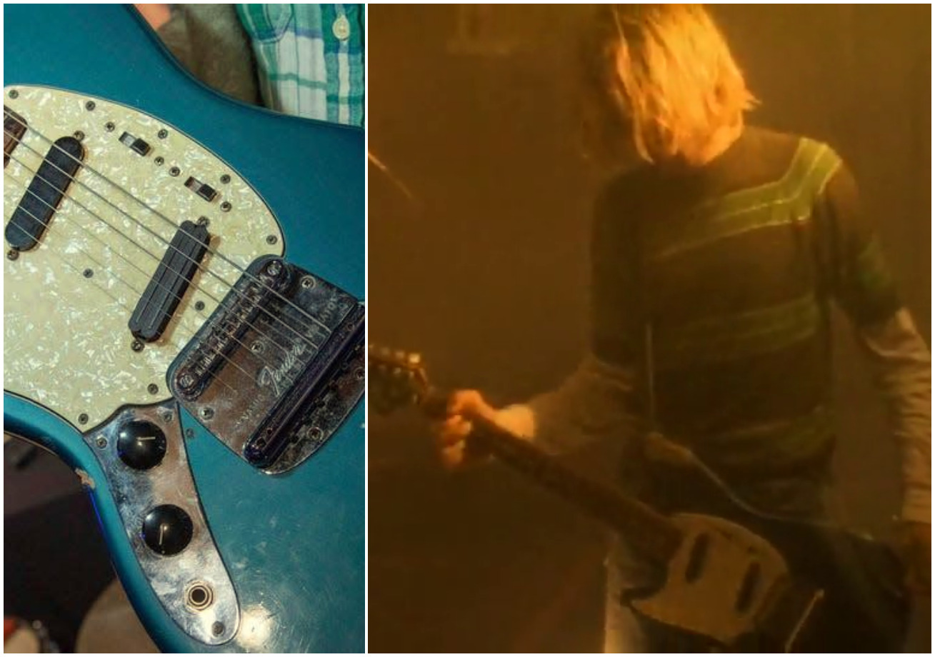 Kurt Cobain’s Guitar – ‘Smells Like Teen Spirit’ Video