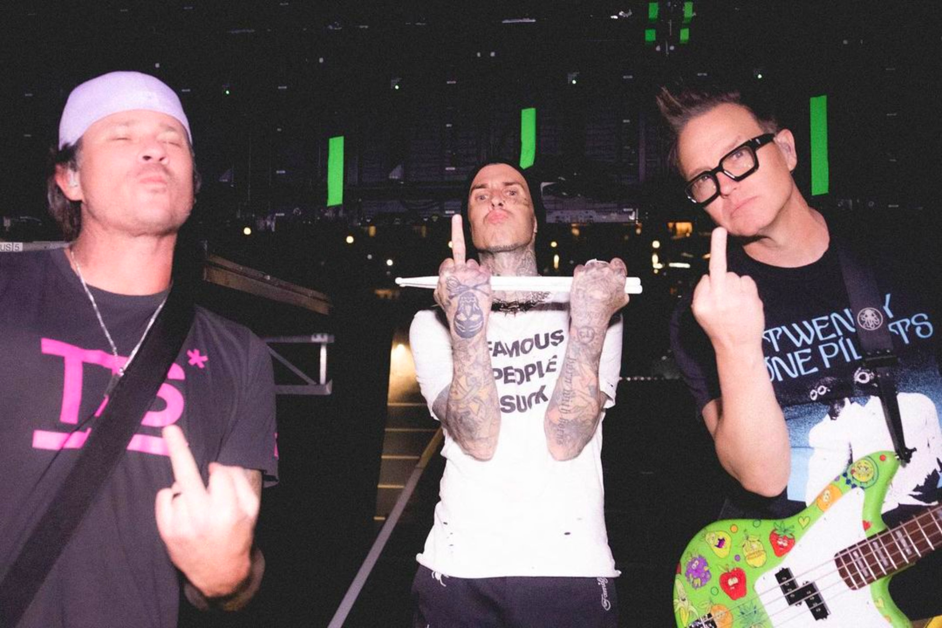 Travis Barker new album blink 182 october