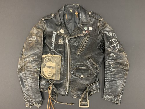 Iron Cross - Sab Grey’s leather jacket